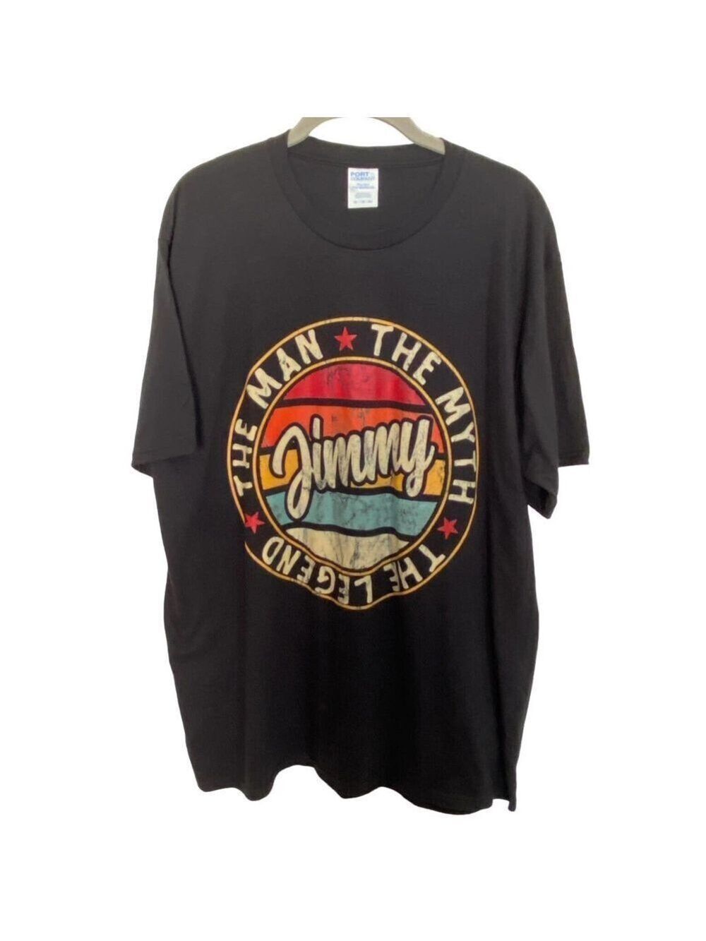 “Jimmy The Man The Myth The Legend” Jimmy Kimmel T-Shirt Short Sleeve XL